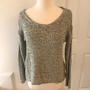 Black & white sweater